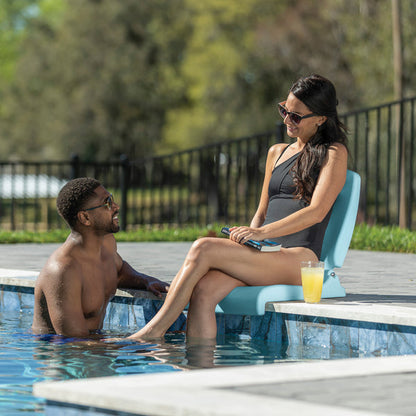 Outdoor flip-up seat