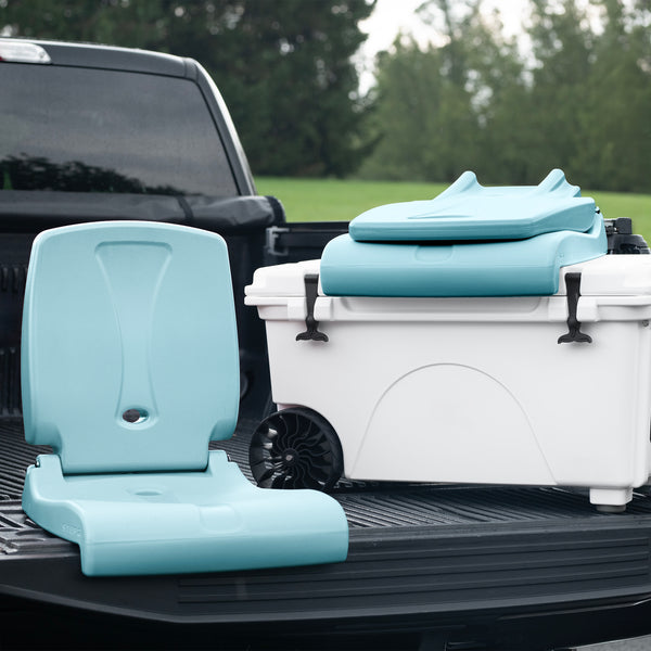 Outdoor flip-up seat