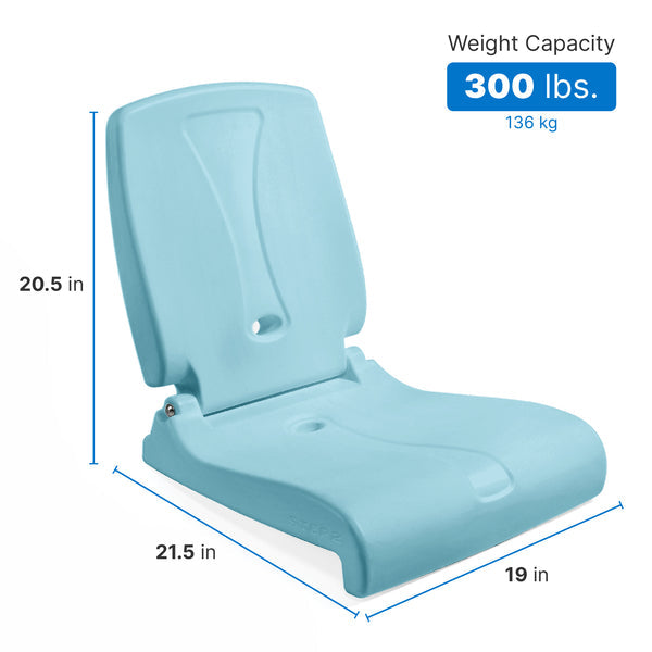Outdoor flip-up seat