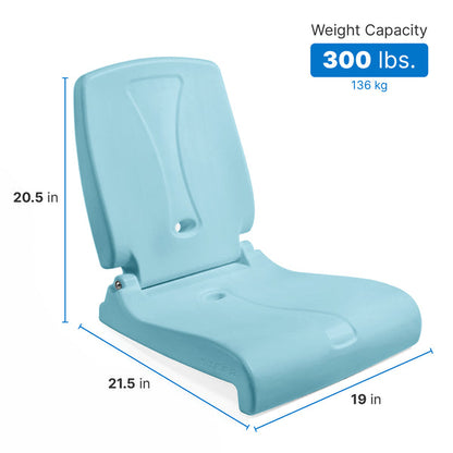 Outdoor flip-up seat