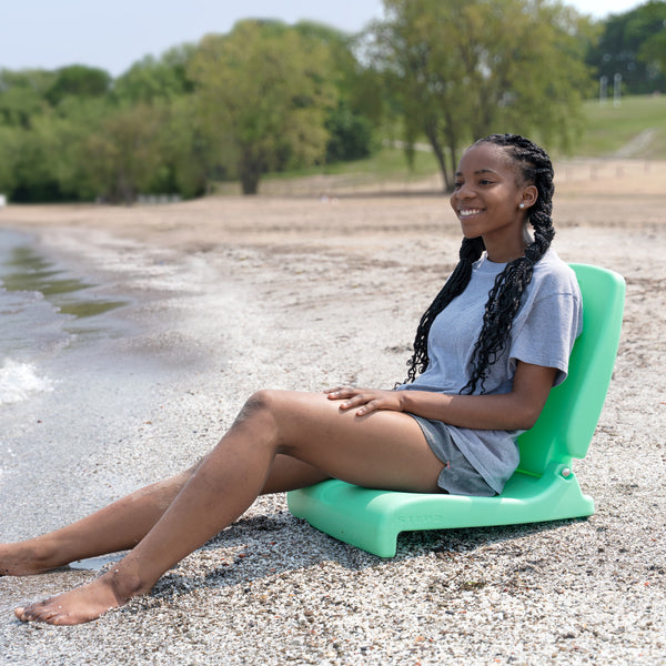Outdoor flip-up seat