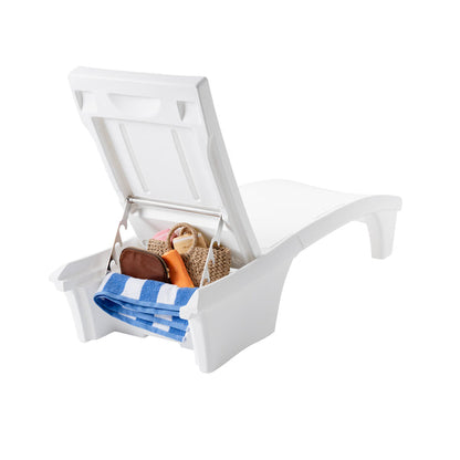 Adjustable Back In-Pool Lounger