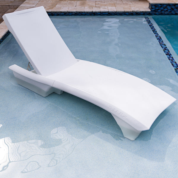 Adjustable Back In-Pool Lounger